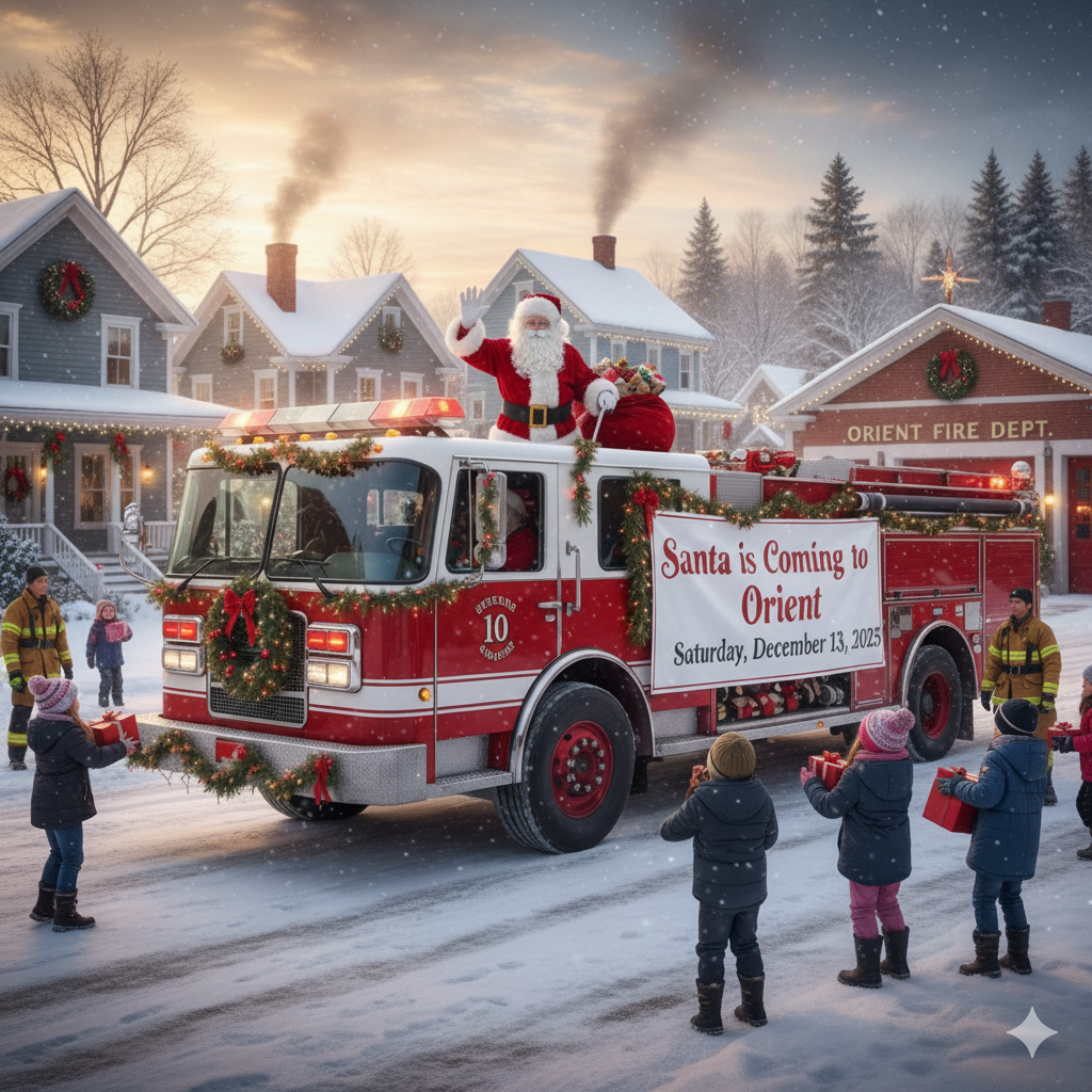 Santa Comes to Orient